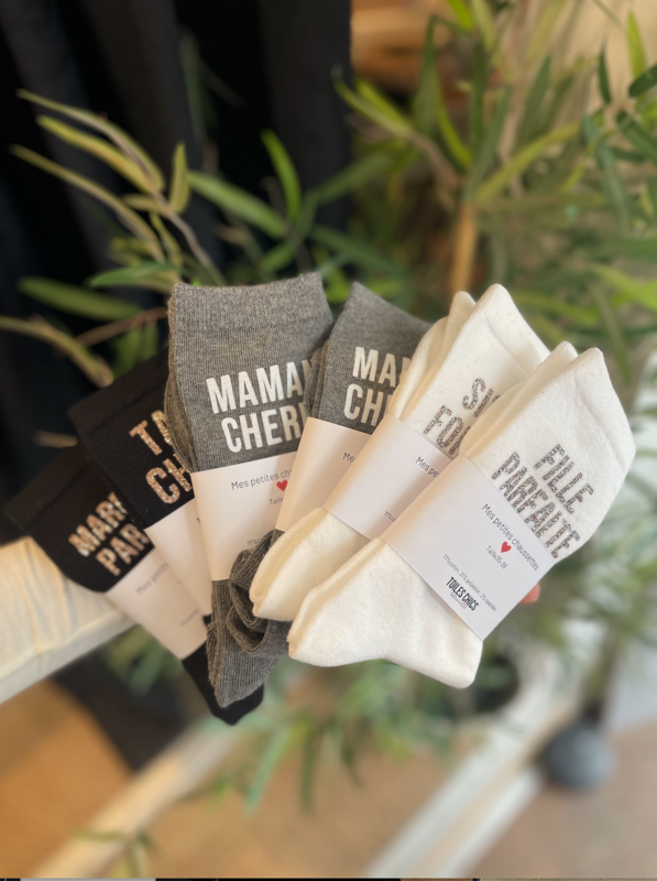 Set of "family" socks