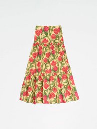 Zafira Yellow Maxi Skirt
