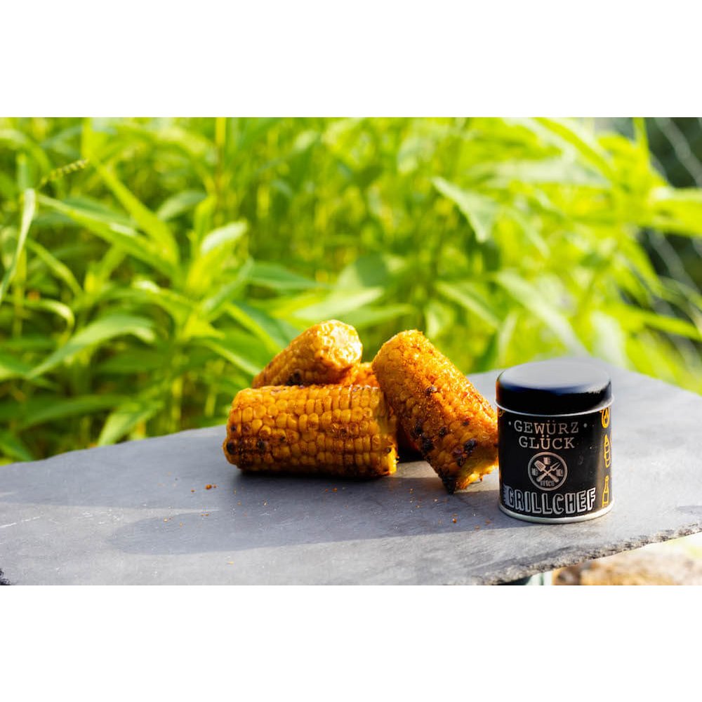Gewürz-Glück Grillchef BBQ Spice – Spicy barbecue spice mixture for chicken, steak, vegetables and potato wedges