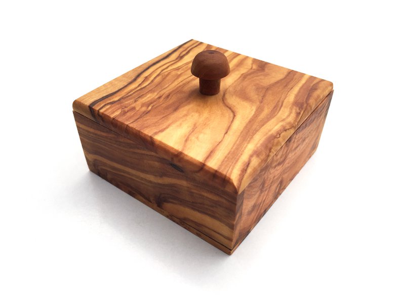 Mini storage box with lid