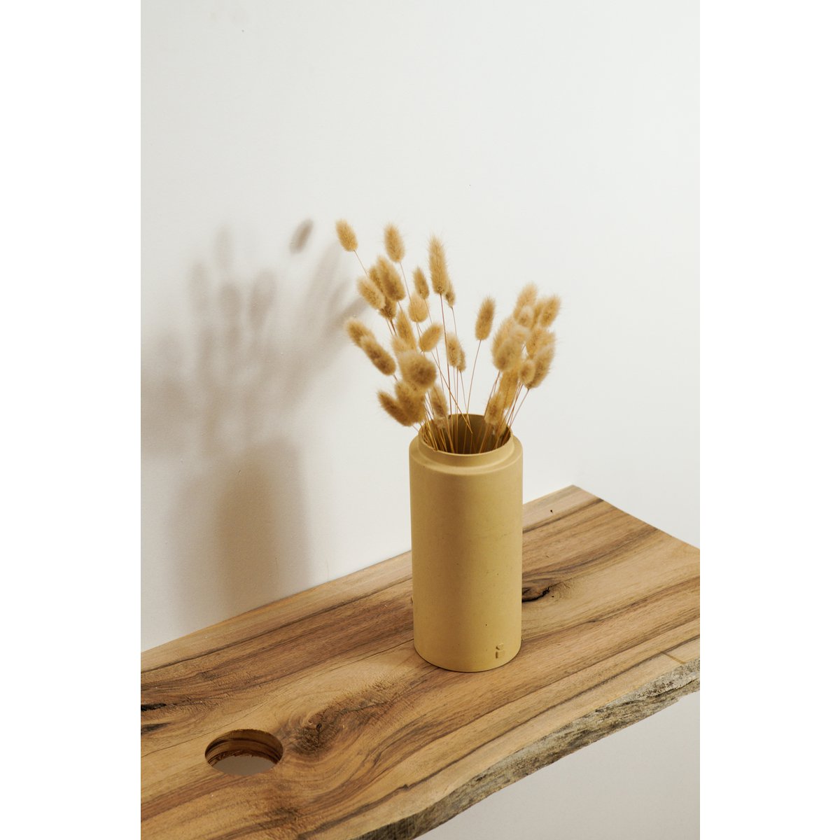 beige vase