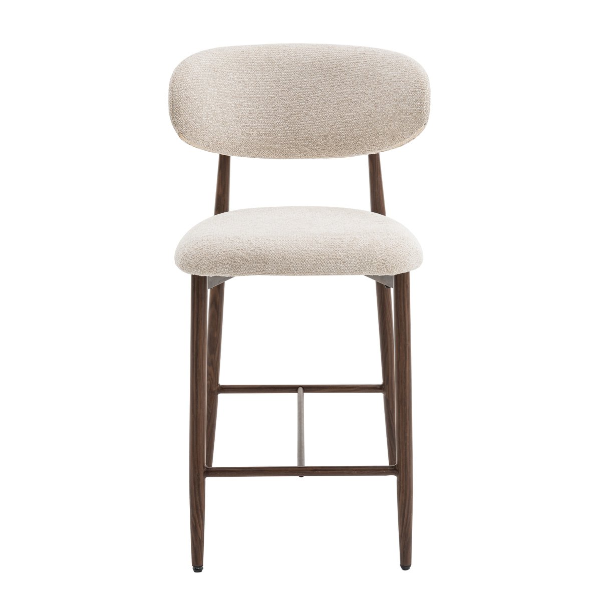 Bar chair Celia Beige Walnut