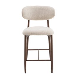 Bar chair Celia Beige Walnut