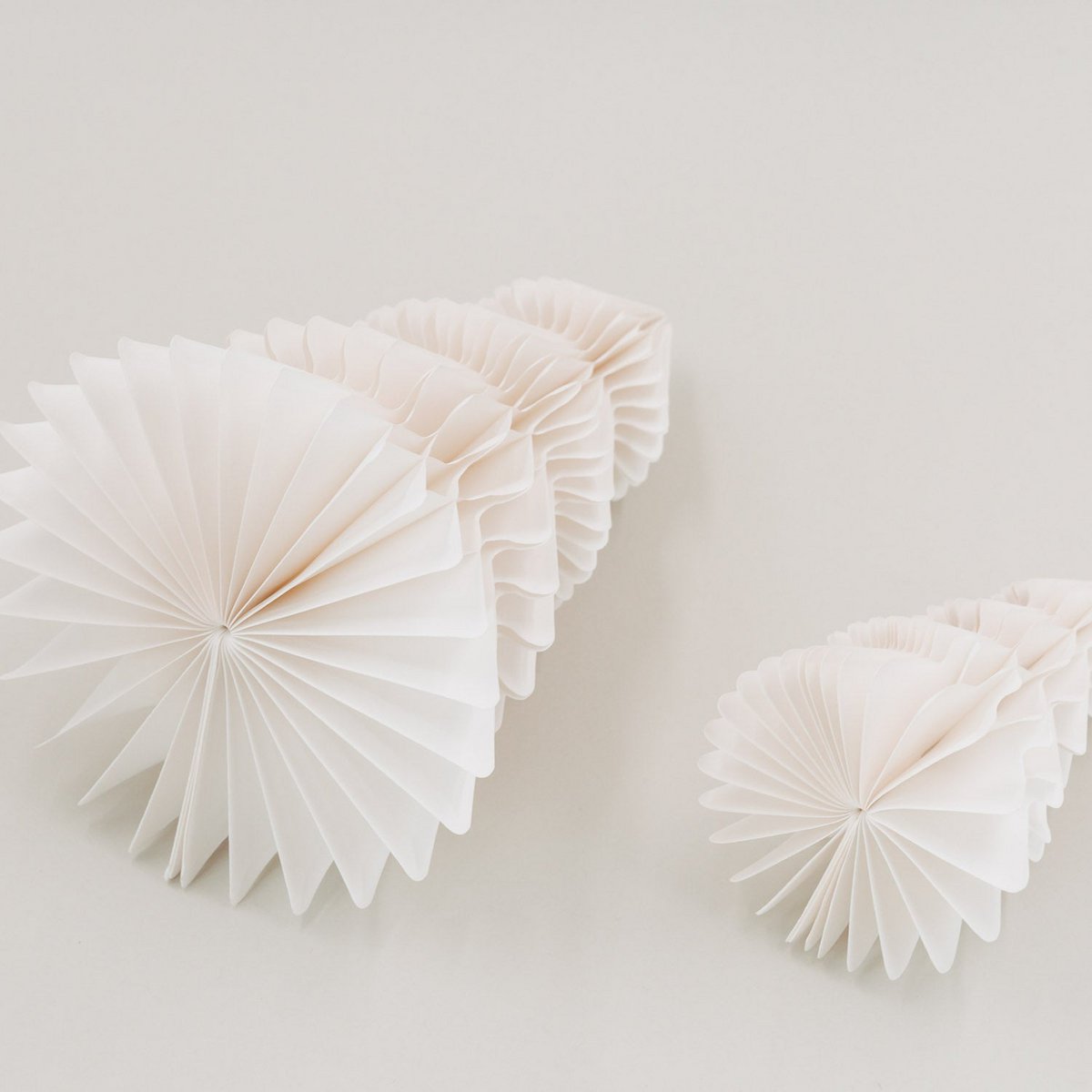 Papiertanne 2er Set nature (ve = 6 sets)