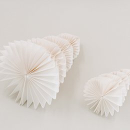 Papiertanne 2er Set nature (ve = 6 sets)