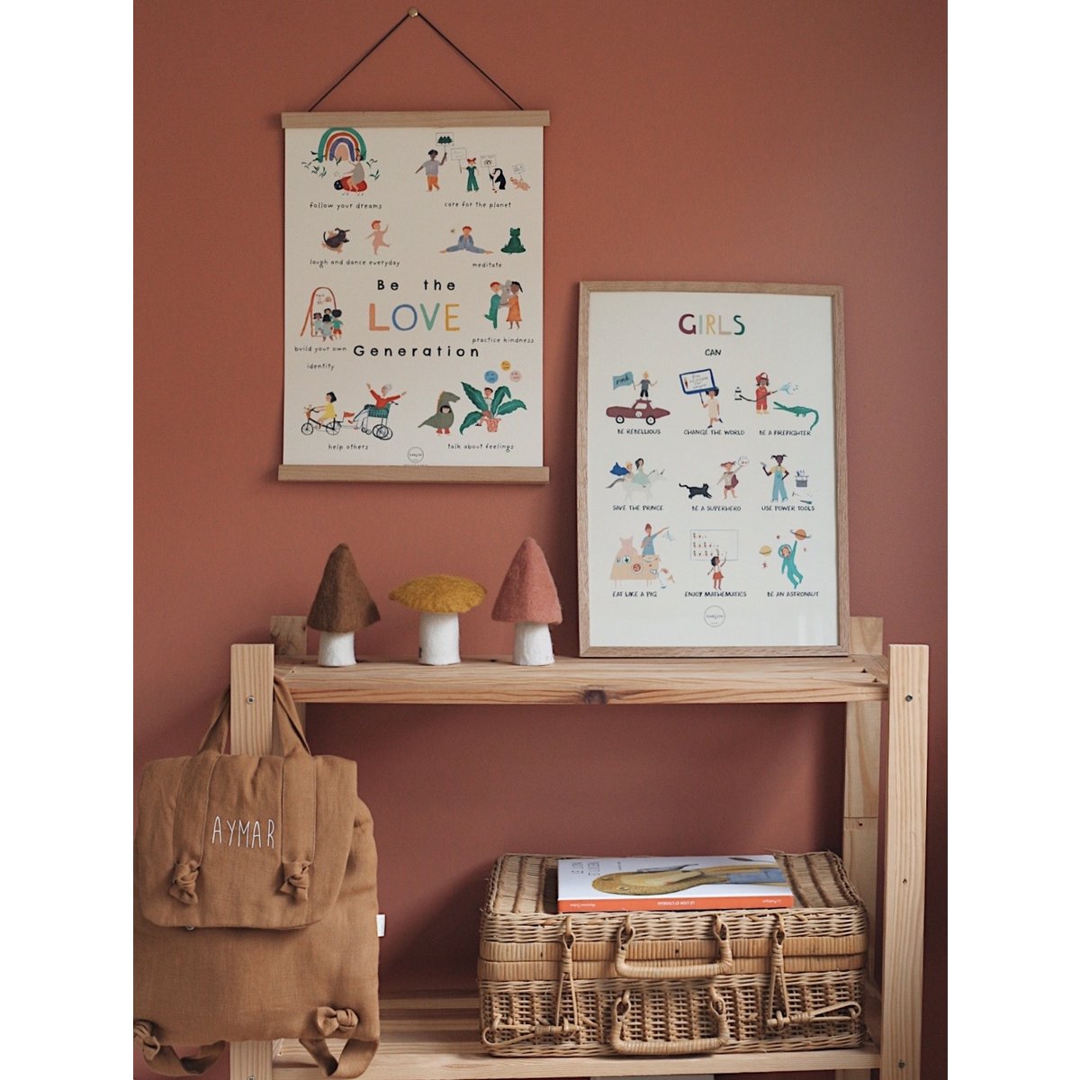 Poster "Be the Love Generation" - 50 x 70 cm