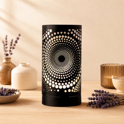 Diffuser by Soft Heat - Calorya n°12 - in Metal Touch Control - Diffusion and Lighting - Essential Oils, Scented Waxes - Gift Idea