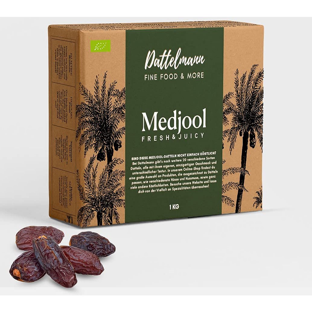 Organic Medjool dates, 1kg