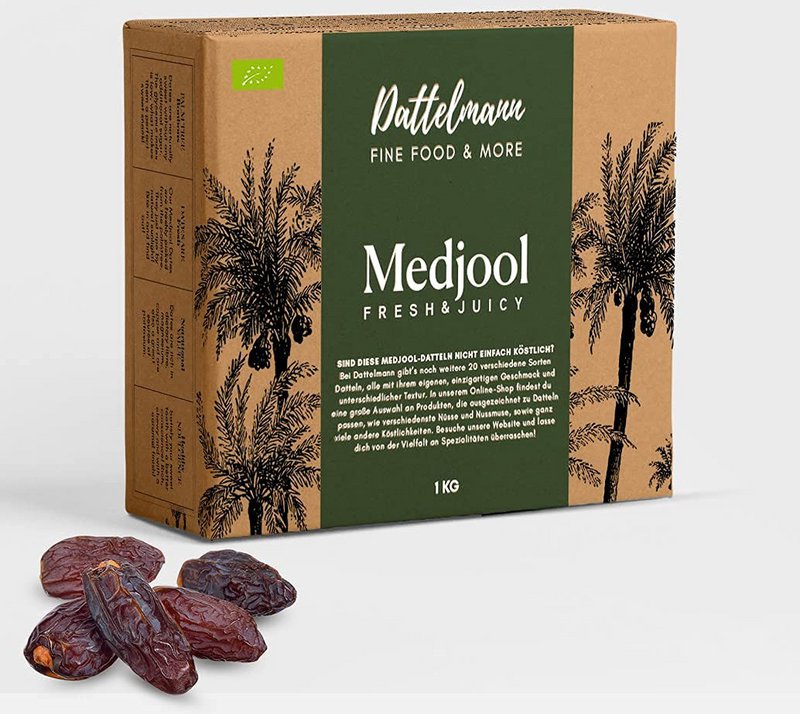 Dattes Medjool bio, 1kg