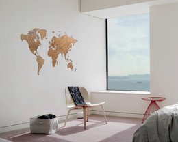 Carte du monde en bois - True Puzzle