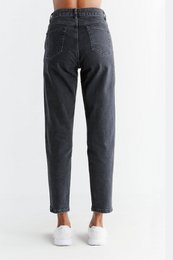 WN1010-145 | Damen Mom Fit - Carbon Grey