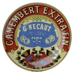 Set of 4 Classic Camembert Canape Plates