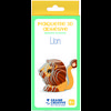 ADHESIVE CARDBOARD  3D - MODEL LION