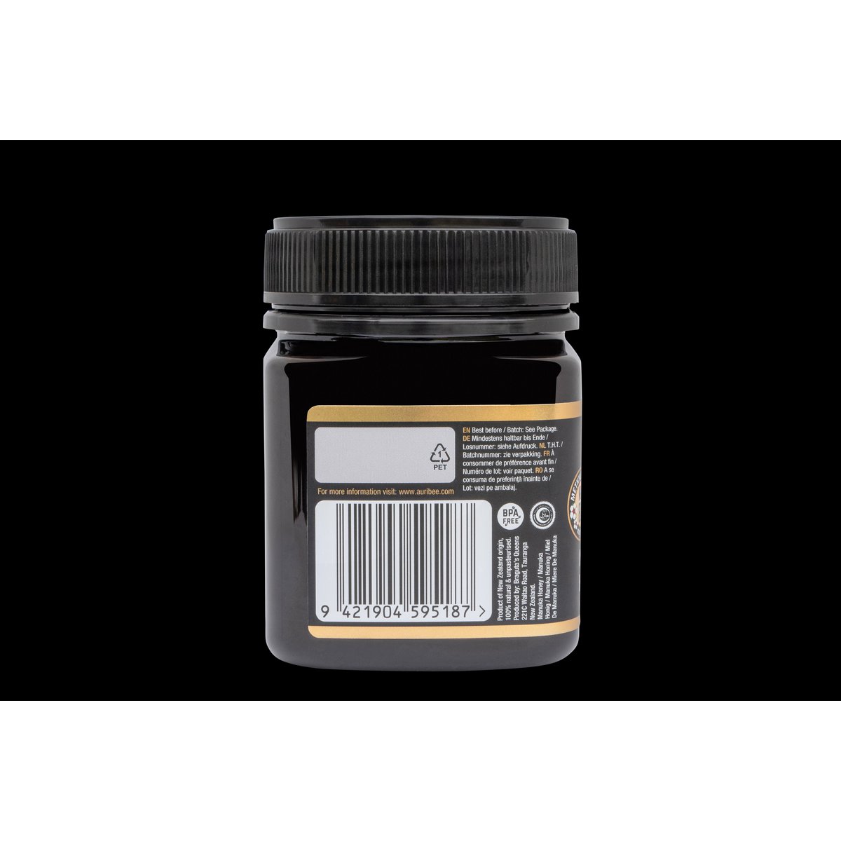100% Pure, raw Manuka Honey MGO 800+ (250 grams)