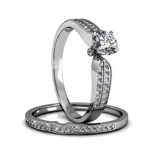 Bague Empress - Argenté et Cristal