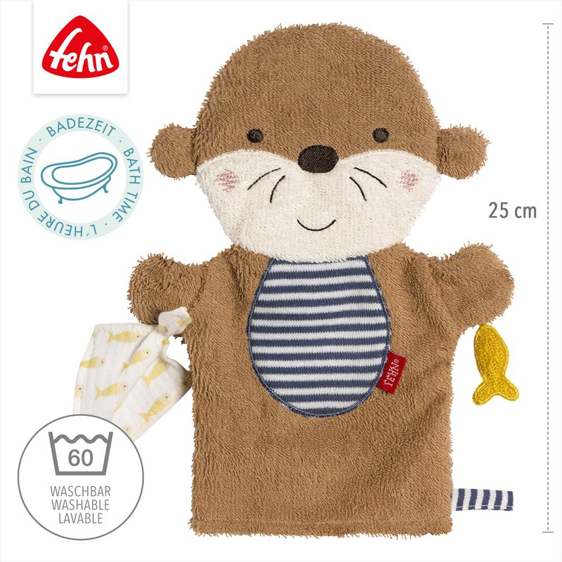 Washing mitt otter