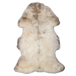 Texel-meliertes beiges Schaffell | 4 Varianten