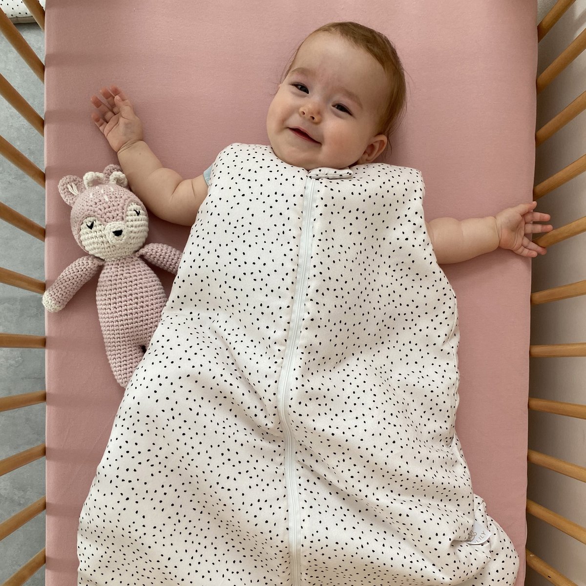 Midweight bamboo sleeping bag 1,5 TOG - Fawns