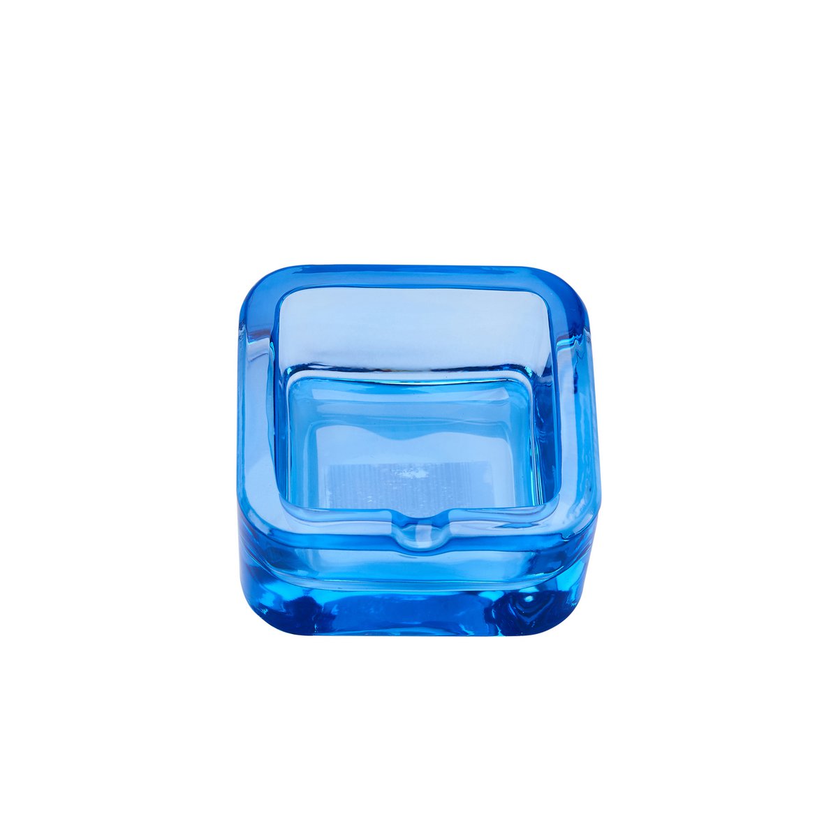 Cenicero de cristal 7,3*7,3cm-DL12