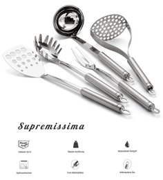 Stainless steel spaghetti server, Supremissima series