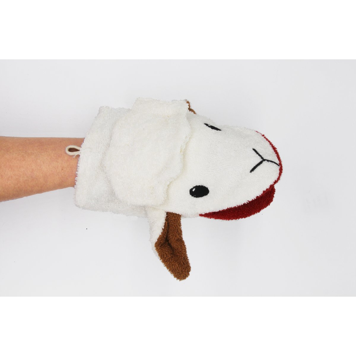 Gant de toilette BIO mouton grand