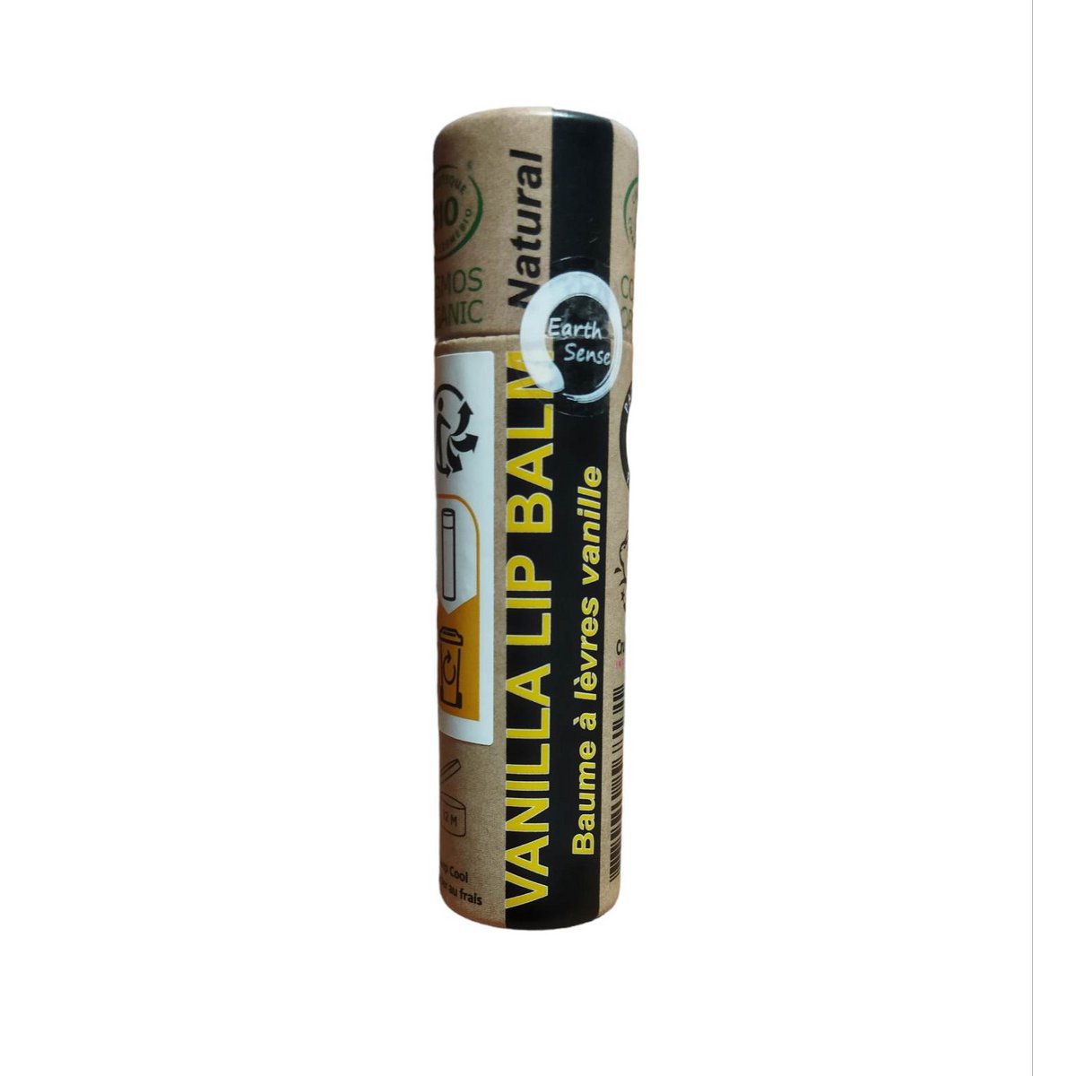 Bio-Vanille-Lippenbalsam 15 ml – ein Stück