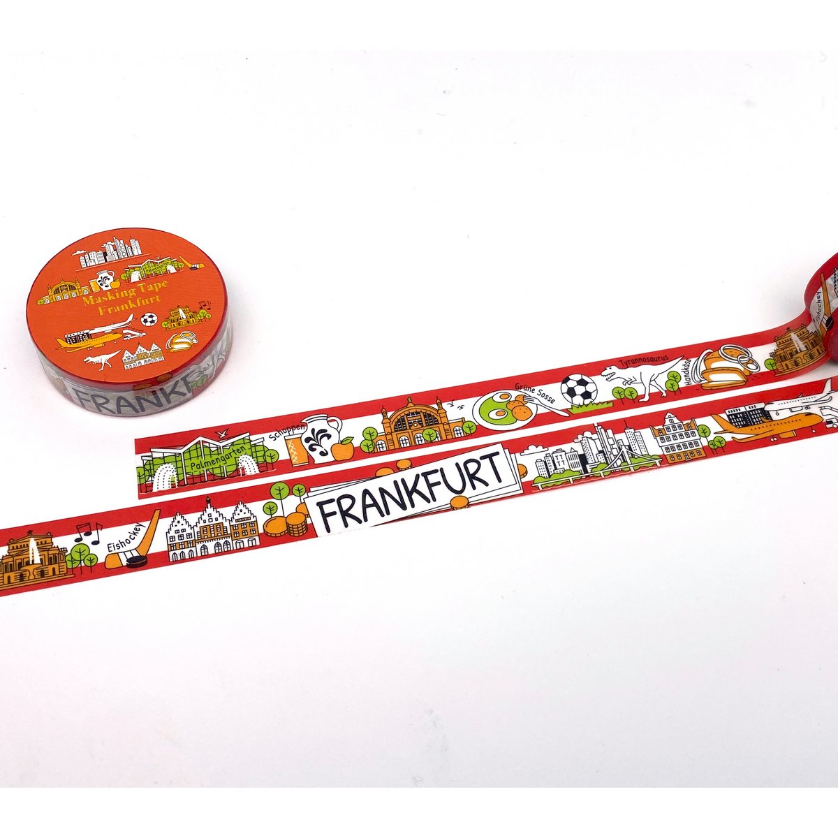 Deutsche Städte Citytape Masking Tape / Washi Tape
