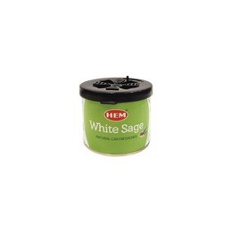 Désodorisant naturel pour voiture Hem White Sauge (6 emballages)