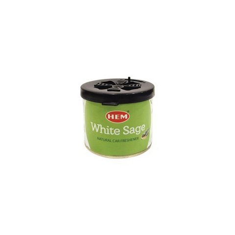 Hem White Sage Natural Car Freshener(6packed)