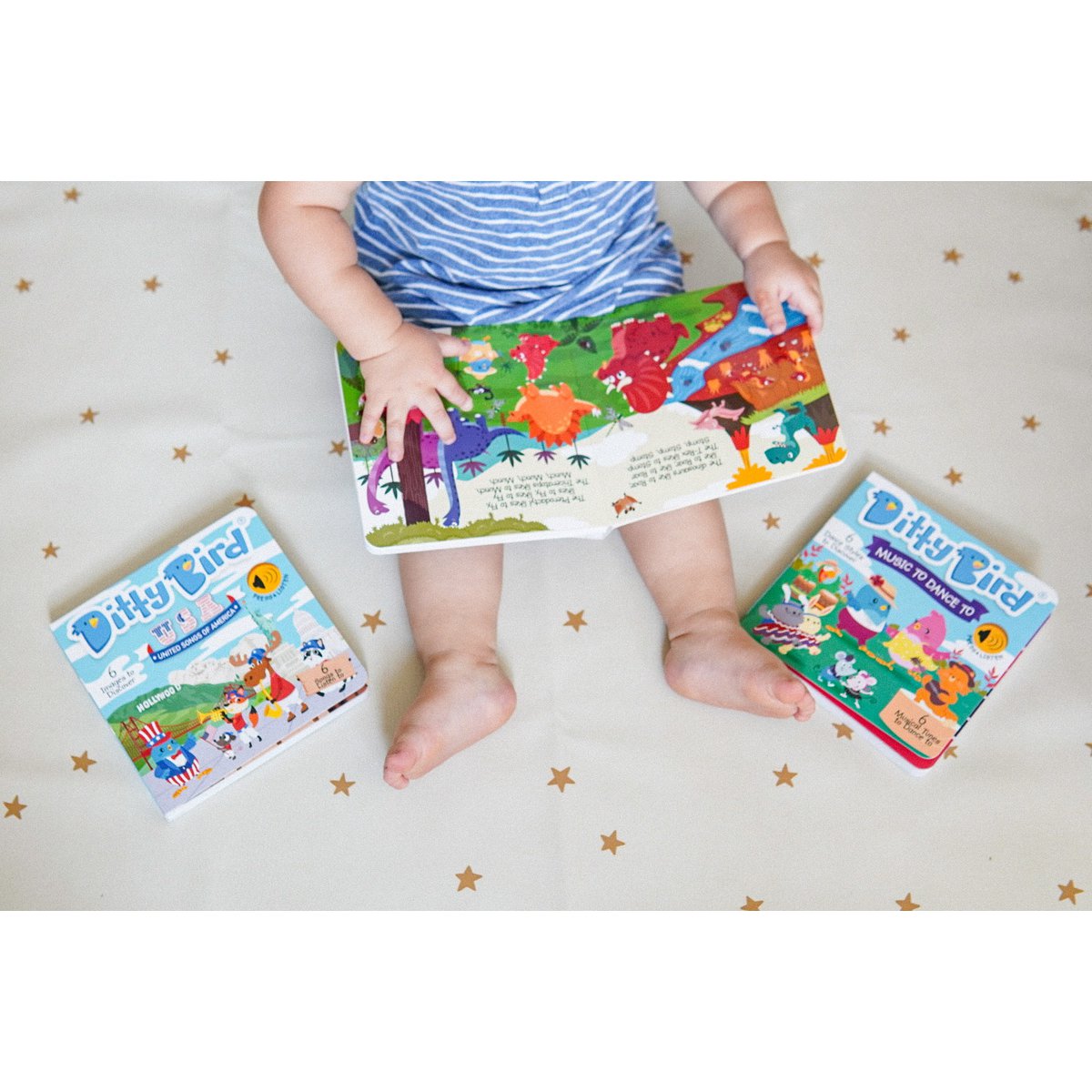 Ditty Bird Baby Sound Book: sonidos de dinosaurios