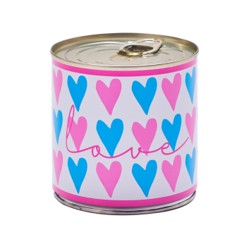 Cancake LOVE Neon, Pink/Blau Marmor Kuchen