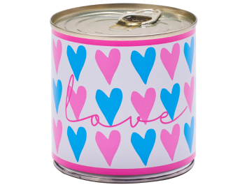 Cancake LOVE Neon, Pink/Blau Marmor Kuchen