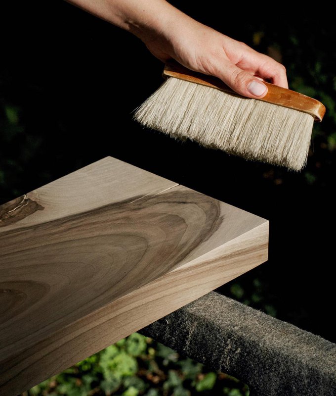 Tu Las™ schwebendes Wandregal aus Holz – 94 x 22 x 4 cm – handgefertigtes längliches Bücherregal – Eichenholz