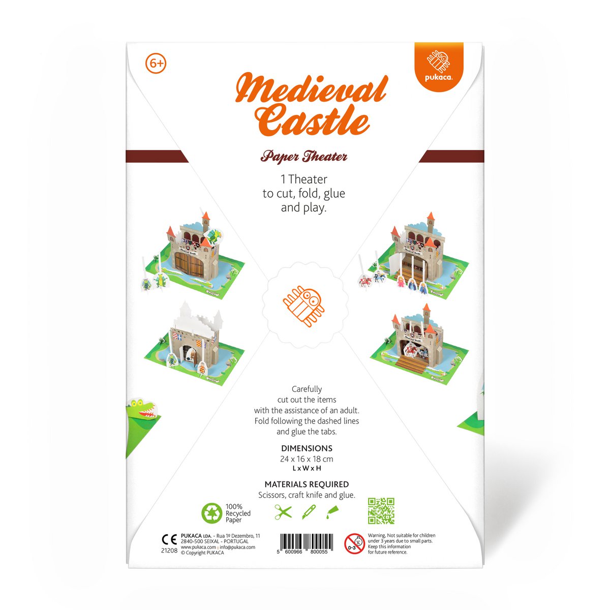Medieval Castle Paper Theater