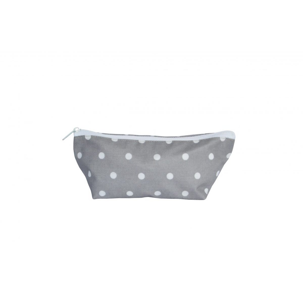 Toilettasje grijze stippen S 19x8 cm Isabelle Rose