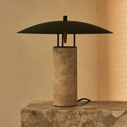 Lampada in travertino Nicola
