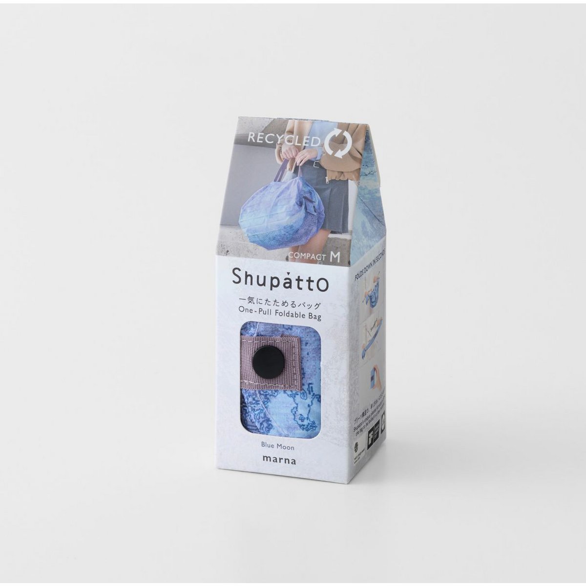 Shupatto recycelte Tasche – Blue Moon