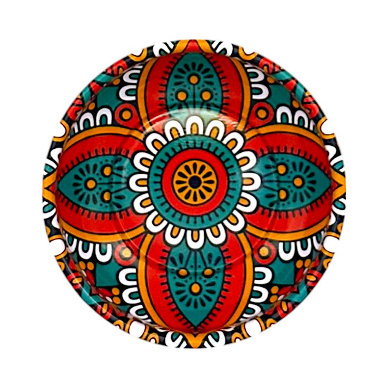 Tazón de metal - Mandala 1 - Klein - 8 cm
