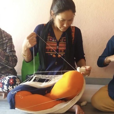 Luna-Leena pinguïn Olivia knuffel - biologisch katoen - 0+ - hand gehaakt in Nepal