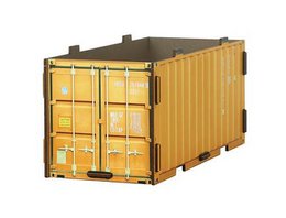 Container stacking box large