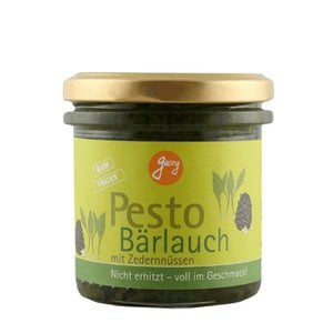 Pesto wilde knoflook met cedernoten organisch