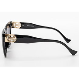 MAESTRI ITALIANI 200-86563 – Oversized Unisex Sunglasses with UV400 Protection