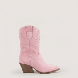 Bottines texanes roses Rio