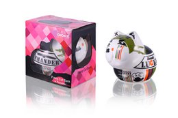 Big Money Bank, sparegris, porcelæn, Lucky Cat Comando