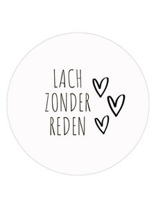ML Muurcirkel Lach zonder reden