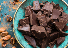 Candied ginger half dark chocolate