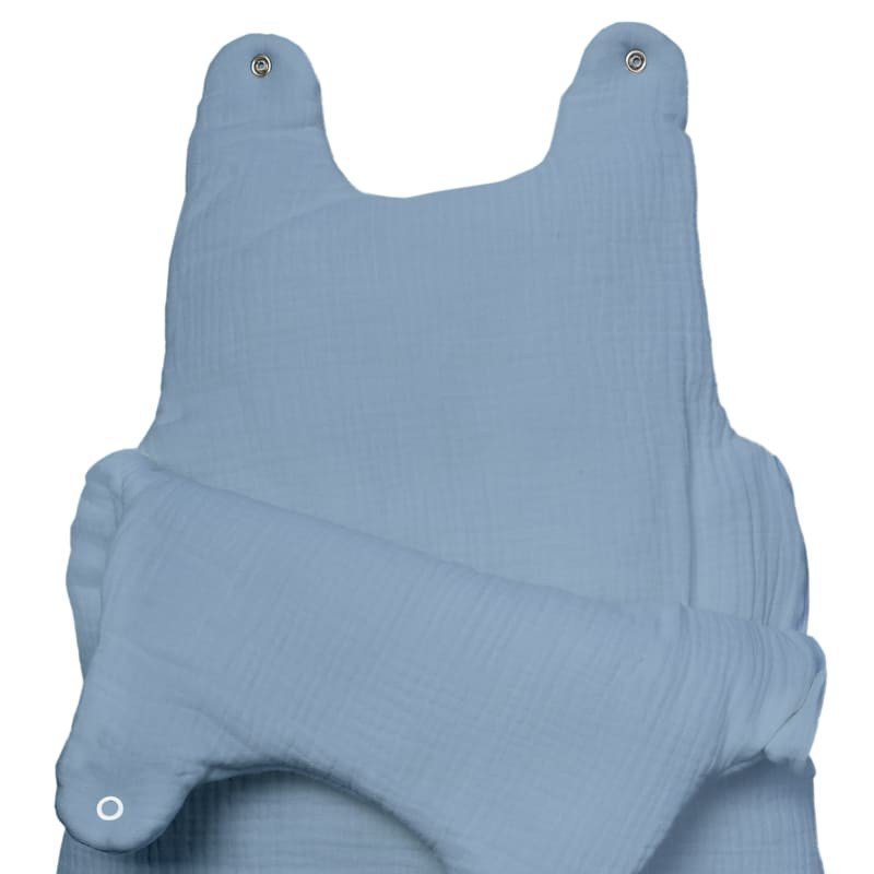 SAC DE NOUS NOUS EN MOUSSELINE BIO TOG Bleu Bébé M