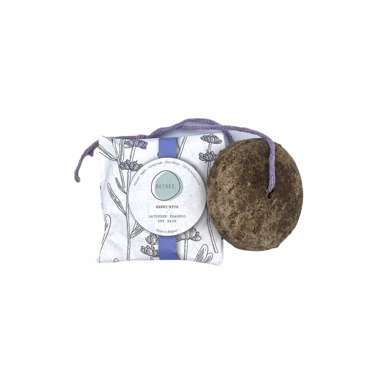 SHAMPOO SOLIDO ALLA LAVANDA (CADUTA DEI CAPELLI)