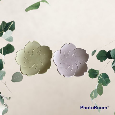 New In! Sakura Trinket Tray - made of Jesmonite
