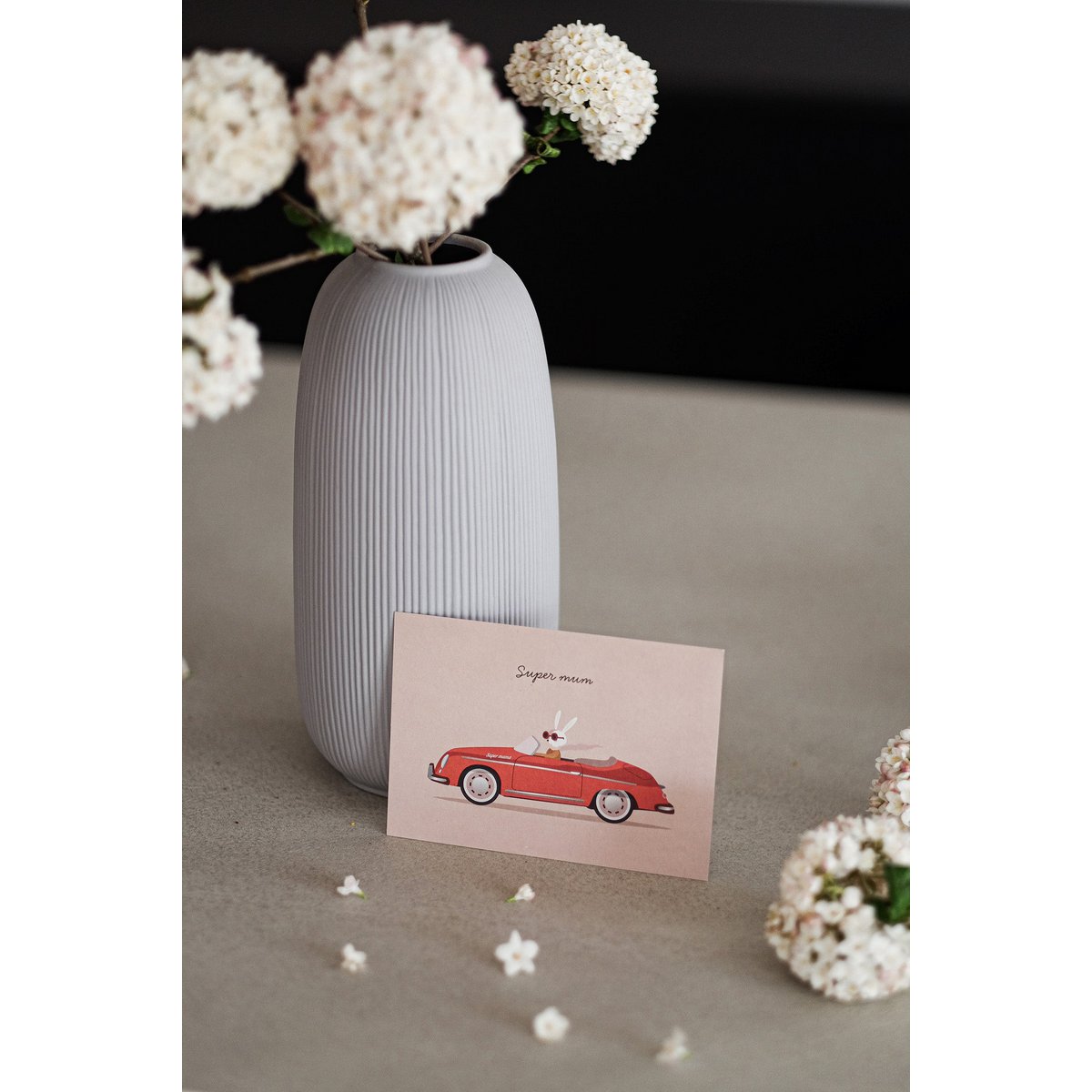 Super Mum Driving Card, Eco-bewuste wenskaart